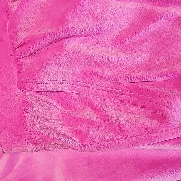 Victoria's Secret Velour Jogger Pants Hot Pink Size Small 4-6 - Picture 4 of 10